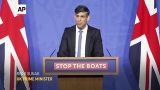 First deportation flights will leave UK for Rwanda in 10-12 weeks, Prime Minister Sunak pledges.