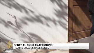 Senegal drug trafficking_ Record cocaine haul seized.