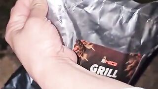 Man-made charcoal that produces no smoke when burned
