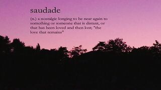 saudade