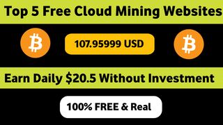 Best 5 Free Cloud Mining Websites - Top 5 Free Crypto Mining Websites || Free Cloud Mining Website