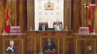 رئيس الحكومة المغربية في قبة البرلمان