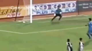 Football kick, shoucked everyone