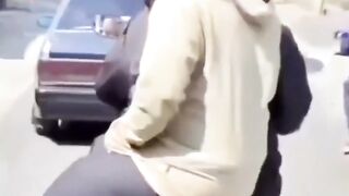 Someone accidentally fell on the highway