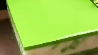 Puding santan pandan