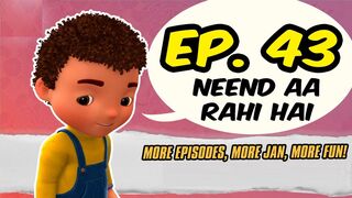 Jan Cartoon in Urdu __ Neend Aa Rahi Hai __ Official Cartoon Remastered __ S01 E43 -