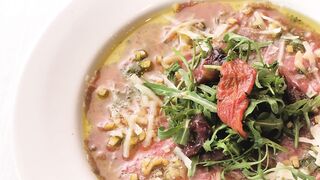 Beef carpaccio