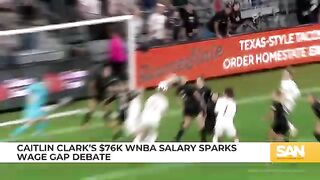 Caitlin Clark’s $76K WNBA first-year salary sparks wage gap debate