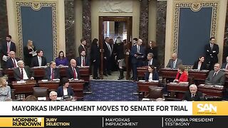 Mayorkas impeachment moves to Senate for trial