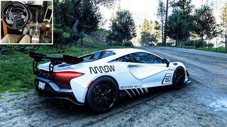 2023 McLaren Artura - Forza Horizon 5 | Thrustmaster T300RS gameplay