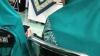 Sambutan dari Bu Lurah Mojo