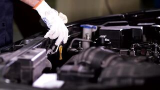 Checking the oil level in an engine - adalinetv