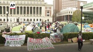 College students across US protest against the war in Gaza _ AP Explains.