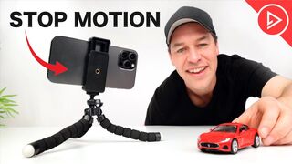 How to MAKE a STOP-MOTION VIDEO with a PHONE