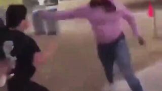 How Is She Beating 10 People Up At Once