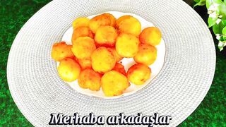 PATATES hiç bu kadar LEZZETLİ olmamıştı Alışkanlık yapacak PATATES topları, Hızlı ve Kolay Tarif.