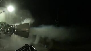 SpaceX Raptor Engine Firing