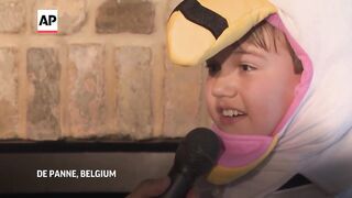 Nine-year-old boy wins European seagull impersonation championship.
