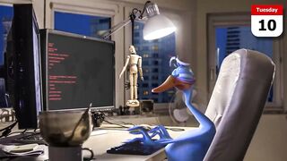 Gordon Goose: Weekend! / Funny animated short film