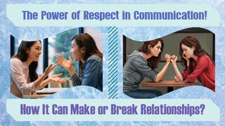 Discover the effect of respect in human relationships!