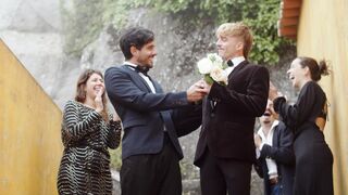 "Jubilant Love: Our Wedding Day Bliss"