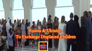 In Qatar-brokered deal, Russia and Ukraine to exchange displaced children