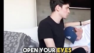 She sees monster, hes sees aliens there reaction seem legit tho