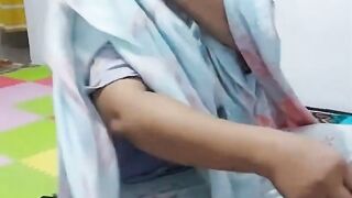 Mom was caught worshiping without wearing pants