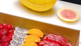 Satisfying cutting of fruit |ASMR