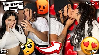 RANDOMLY KISSING ALENA DURING AN ARGUMENT TO GET HER REACTION????????…(GONE RIGHT)