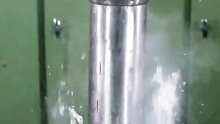 Most satisfying hydrolic press video |ASMR