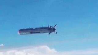 Jet pilot matches speed with a cruise missile