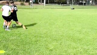 Improve your dribbling on the side #shorts #football