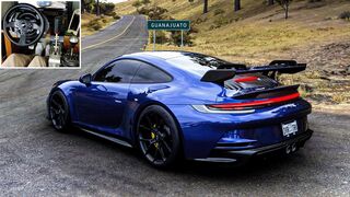 Porsche 911 GT3 - Forza Horizon 5 | Thrustmaster T300RS gameplay