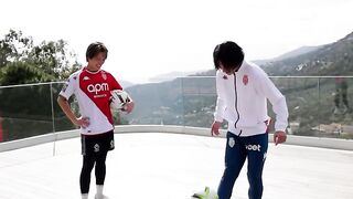 SKILL CHALLENGE VS Minamino????@Ligue1UberEats