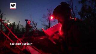 Ukrainian drone unit near Bakhmut trying to plug gap left by ammunition shortages.
