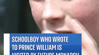 Boy writes to Prince William and gets a visit
