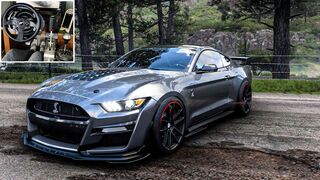 Twin Turbo Shelby GT 500 - Forza Horizon 5 | Thrustmaster T300RS Gameplay