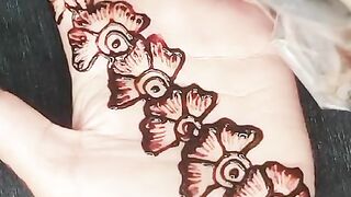 Mehndi designs. . . Same pattern