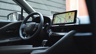 2024 Toyota C-HR PHEV Interior Design Preview in Sulfur