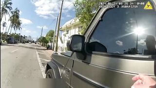 Bodycam footage shows supermodel Gisele Bündchen break down during traffic stop in Surfside