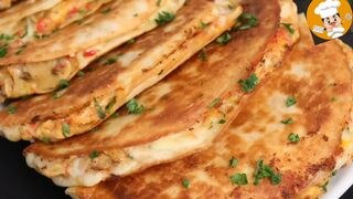 if you have 1 potato, make this cheese potato dinner | no oven ! in 10 minutes! crispy and tasty
