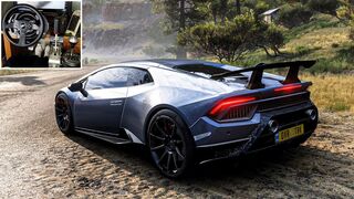 Lamborghini Huracán Performante - Forza Horizon 5 | Thrustmaster T300RS Gameplay
