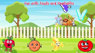 Teaching children and developing their skills # Fruits and Vegetables