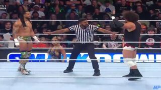 carlito lwo vs santos escobar full match WWE Smackdown 19th April 2024