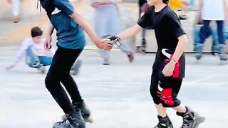 Skating With With Arham Bhi❤️#trandingshorts #ytshorts #youtubeshorts #viral #skating #sports.