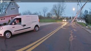 Body-cam footage shows police left Ohio man handcuffed, facedown on bar floor before he died