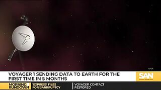 Voyager 1 sending data to Earth for first time in five months