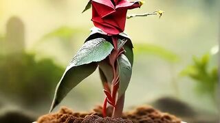 Nice flower dance satisfying