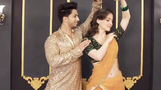 Indian traditional dance with eliavram